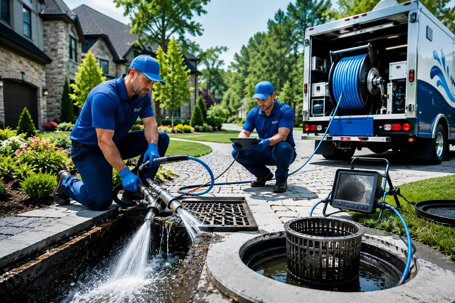 Local outdoor drain cleaning professionals in Hitchcock, OK