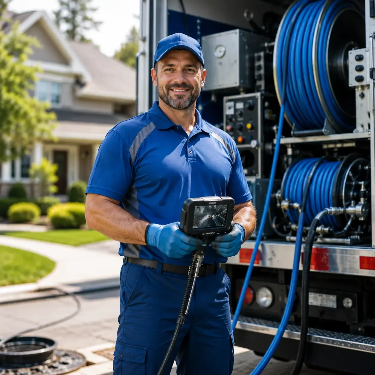 Local outdoor drain cleaning specialists in Hitchcock, OK